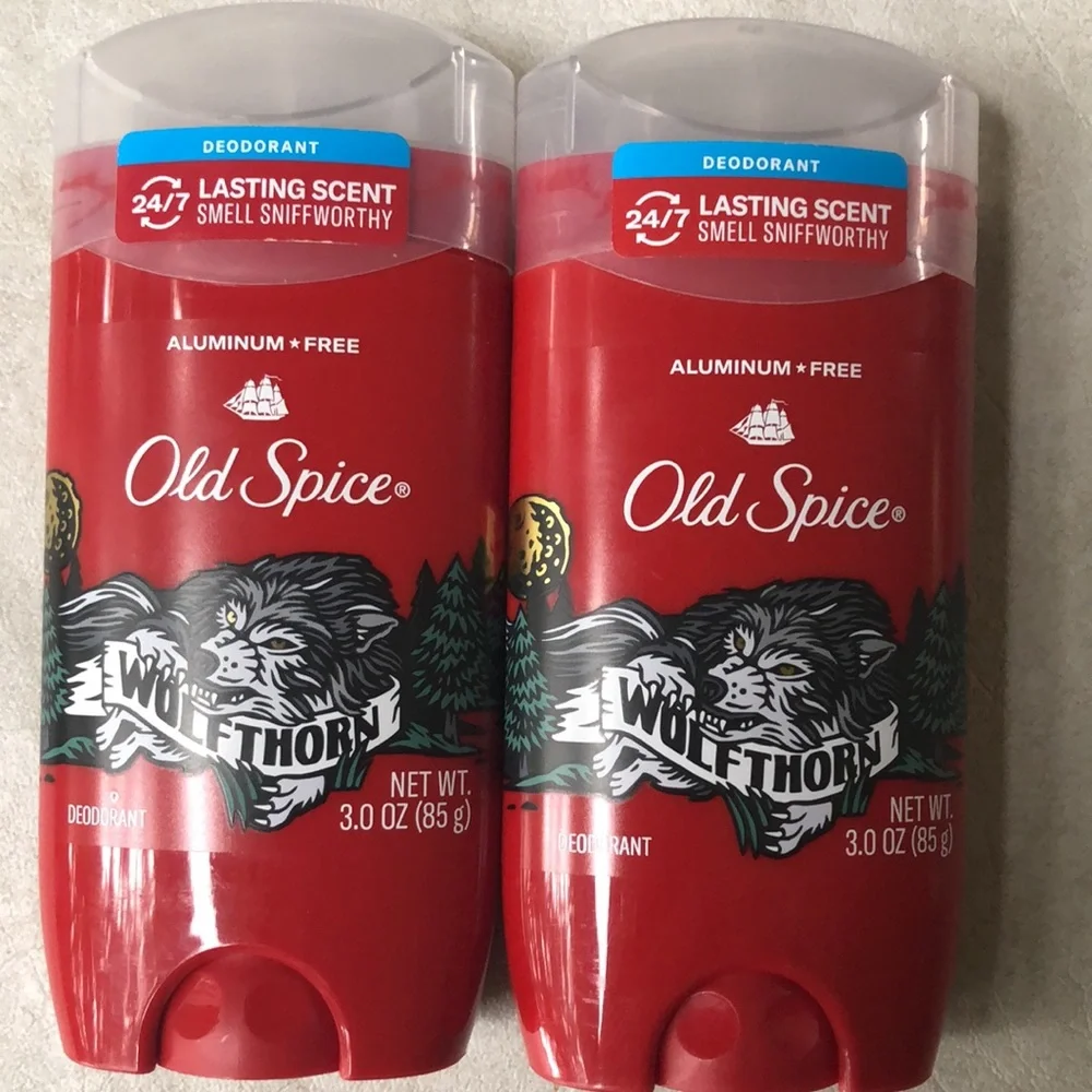 Old Spice Aluminum Free Deodorant Stick for Men 3 Oz / Each : 2 Pack